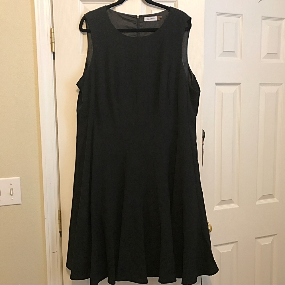 Calivn Klein Fit & Flare Dress